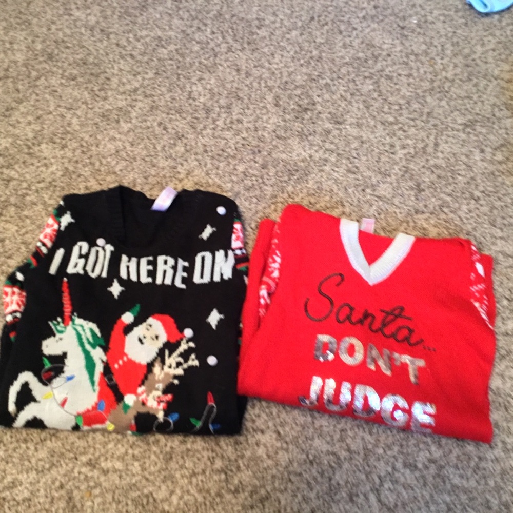 Christmas sweaters